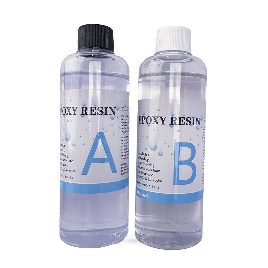 Resina Epoxi A 250 Gramos + Catalizador B 250 Gramos