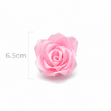 Rosa Eterna Rosado Pastel x Unidad