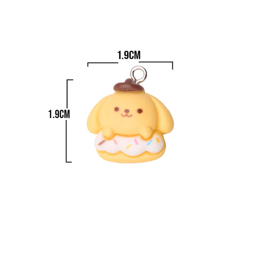 Dije Sanrio Chips Pompompurin Acrílico
