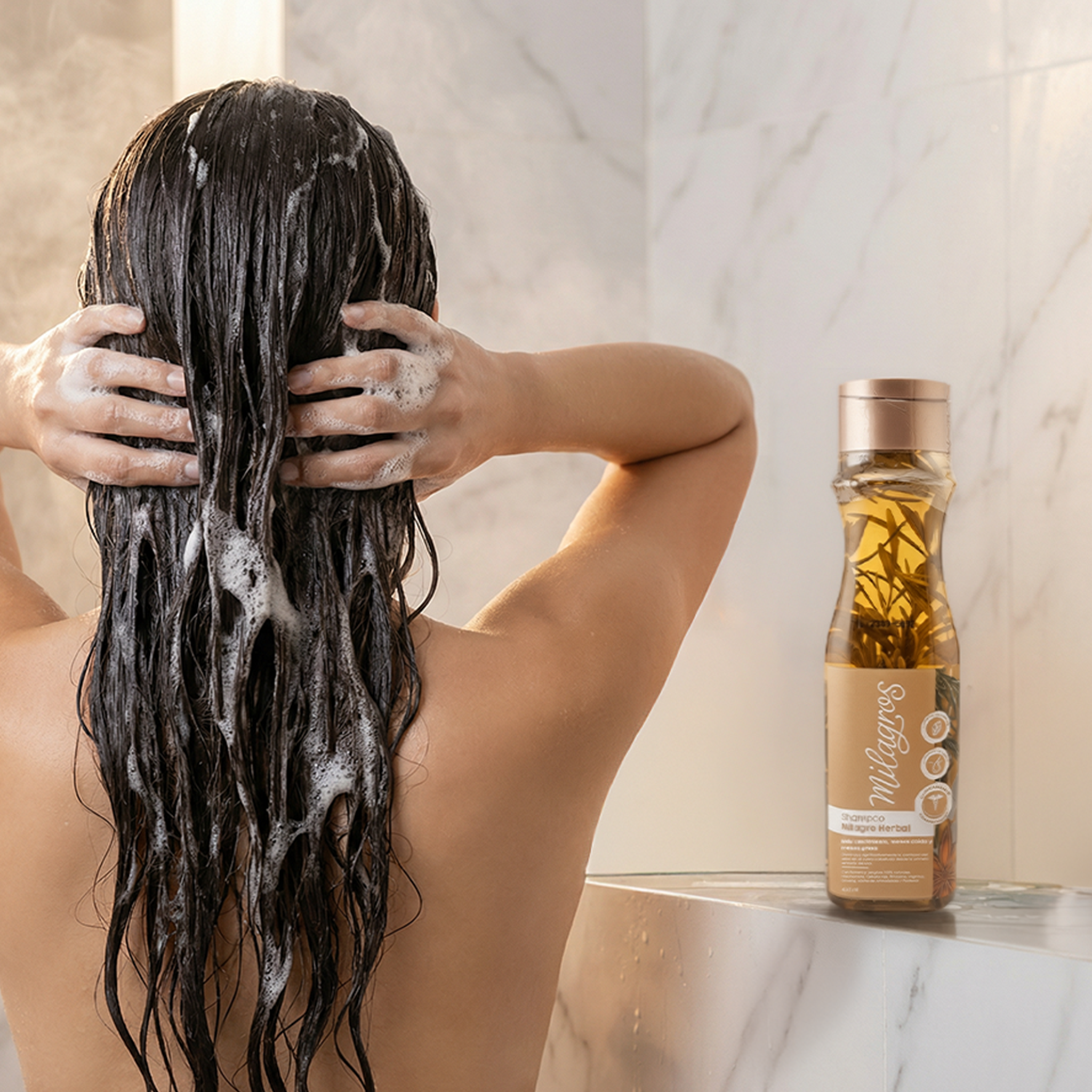 Shampoo Milagro Herbal Romero x 450ml