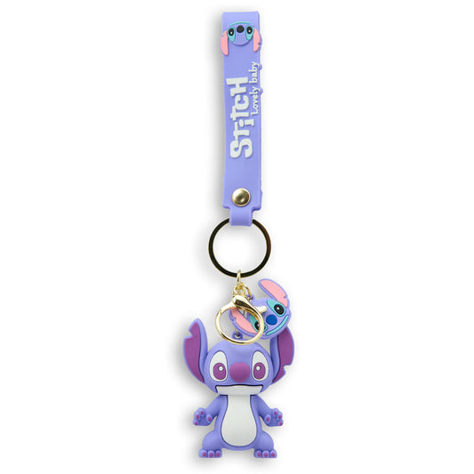 Llavero Figura Stitch Morado