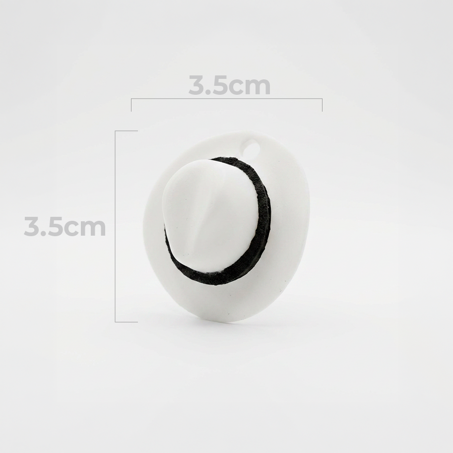 Sombrero Acrilico Blanco