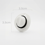 Sombrero Acrilico Blanco