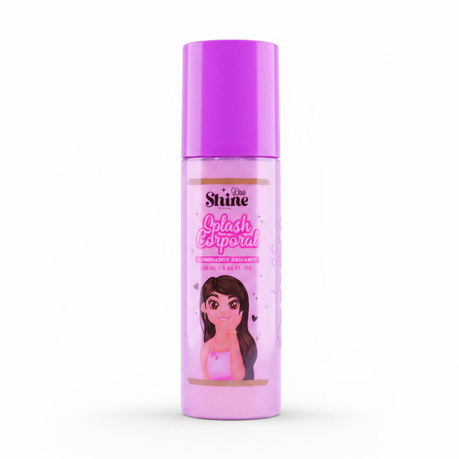 Splash Morado Glow Shine BY YAJA x 250ml