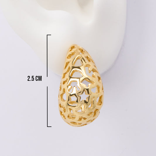 Topos Gota Figuras 15 Dorado X Par Rodinados / 2.5 Cms
