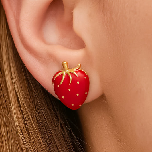 Topos 137 Fresas X Par Rodinados / 1.4cm
