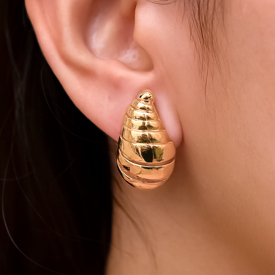 Topos Gota 11 Dorado X Par Rodinados / 2 Cm