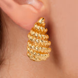 Topos Gota 13 Dorado X Par Rodinados / 2.5 Cms