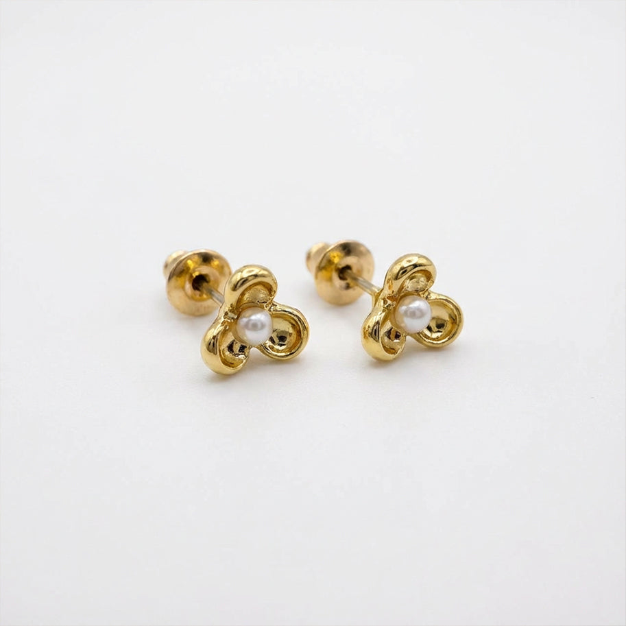 Topos Economy Flor Mini Perla Fantasía x Par