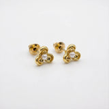 Topos Economy Flor Mini Perla Fantasía x Par