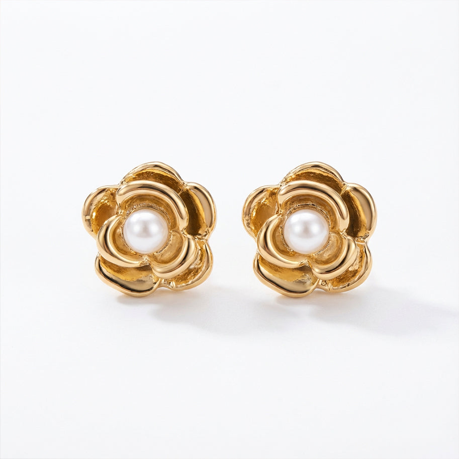 Topos Economy Flor Perla Fantasía x Par