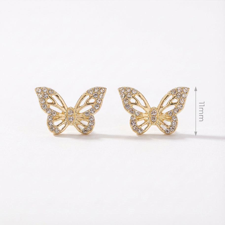 Topos Economy Mariposa Circones Fantasía x Par