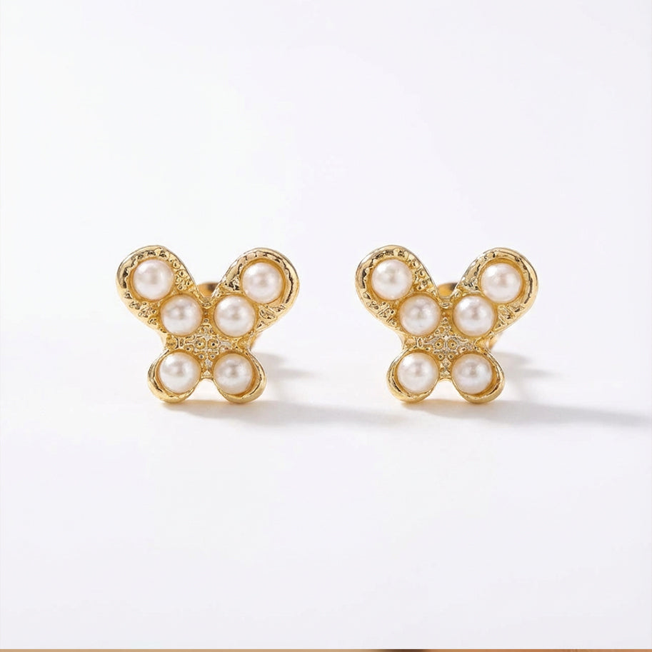 Topos Economy Mariposa Perla Fantasía x Par