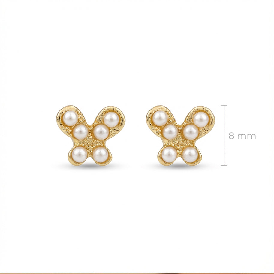 Topos Economy Mariposa Perla Fantasía x Par