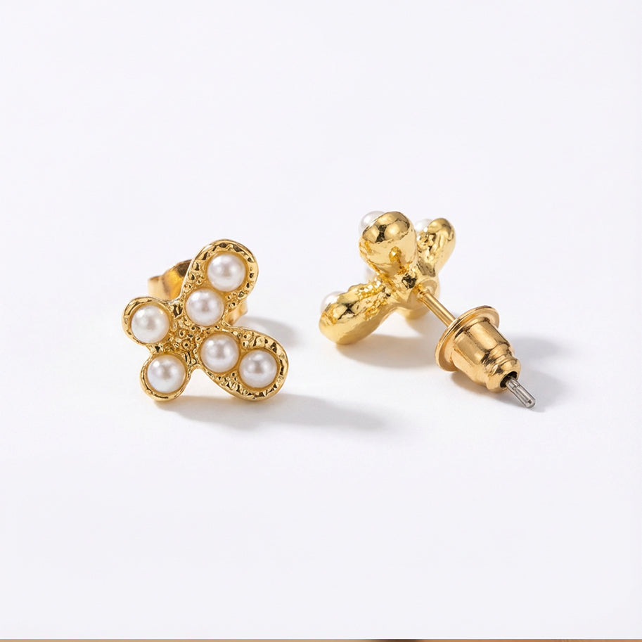 Topos Economy Mariposa Perla Fantasía x Par