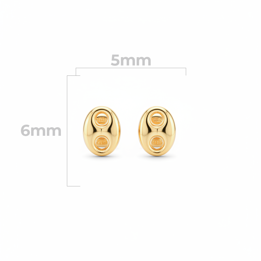 Topos GC Oro Laminado x par