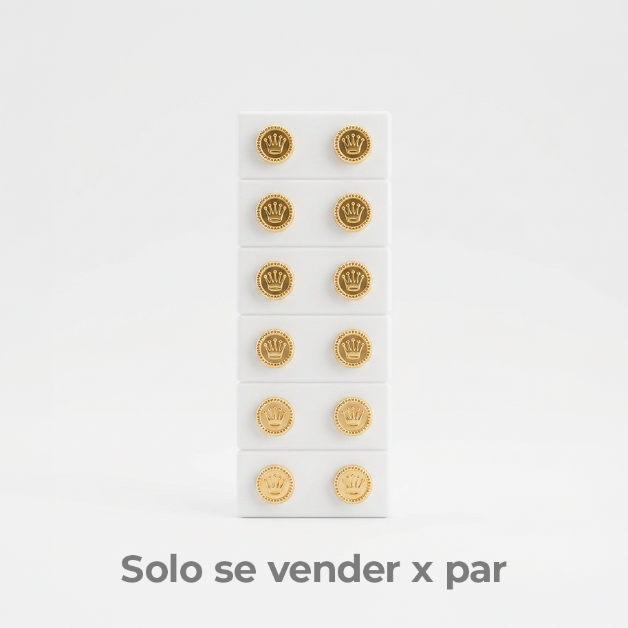 Topos RX Oro Laminado x par