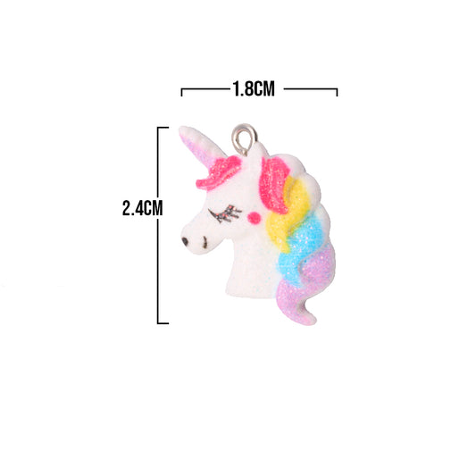 Dije Unicornio Carita Acrilico
