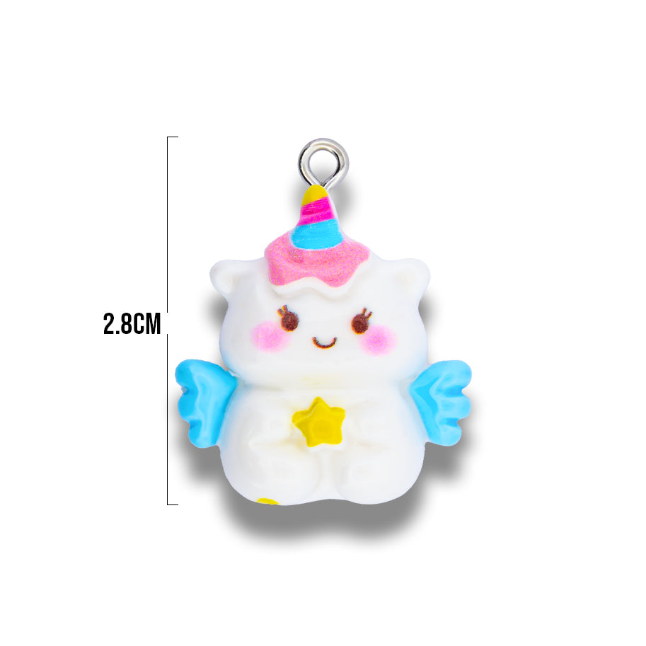 Dije Unicornio 2 Acrilico