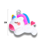 Dije Unicornio 3 Acrilico