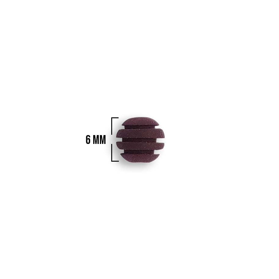 Bola Neopreno 1 Tono 3 Rayas / Vinotinto