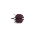 Bola Neopreno 1 Tono 3 Rayas / Vinotinto