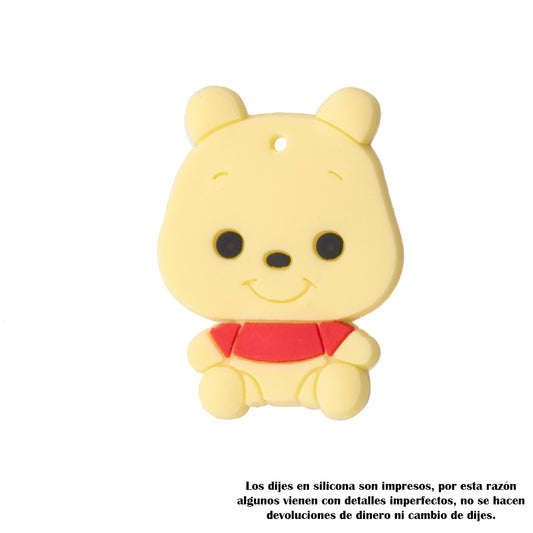 Dije de Silicona Cartoon / Winnie Pooh