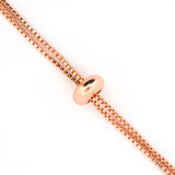 Cadena Rodinada Ajustable Rosada