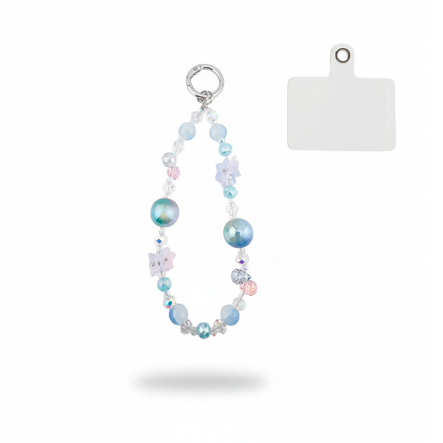 Llavero Azul Boreal Flores