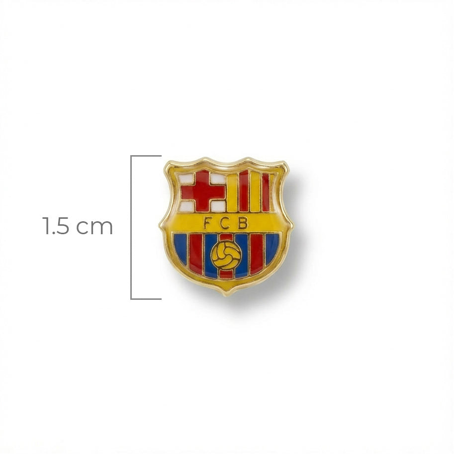 Dije Escudo FC Barcelona Gold Filled