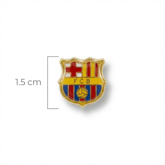 Dije Escudo FC Barcelona Gold Filled