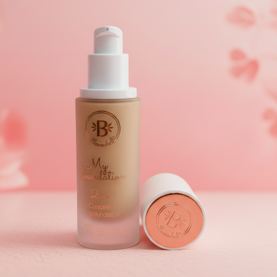 Base Líquida 2 en 1 Bloomshell Tono #4.2 Neutral Beige x 38ml