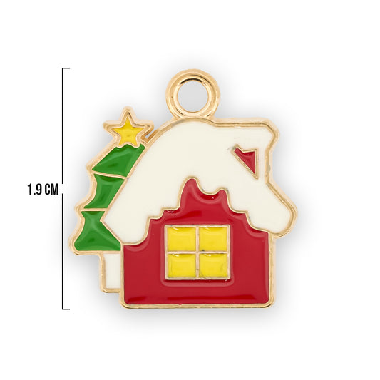 Dije Casa Navideño 16 Rodinado