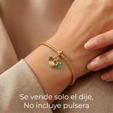 Charm Animales Marinos Dorado Rodinado