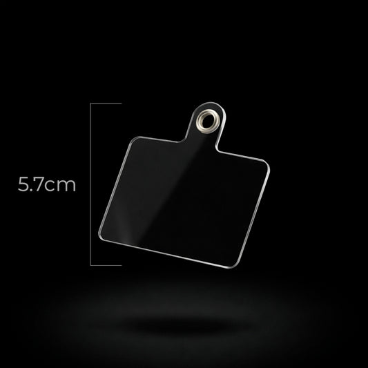 Clip Para Correa De Celular Plateado