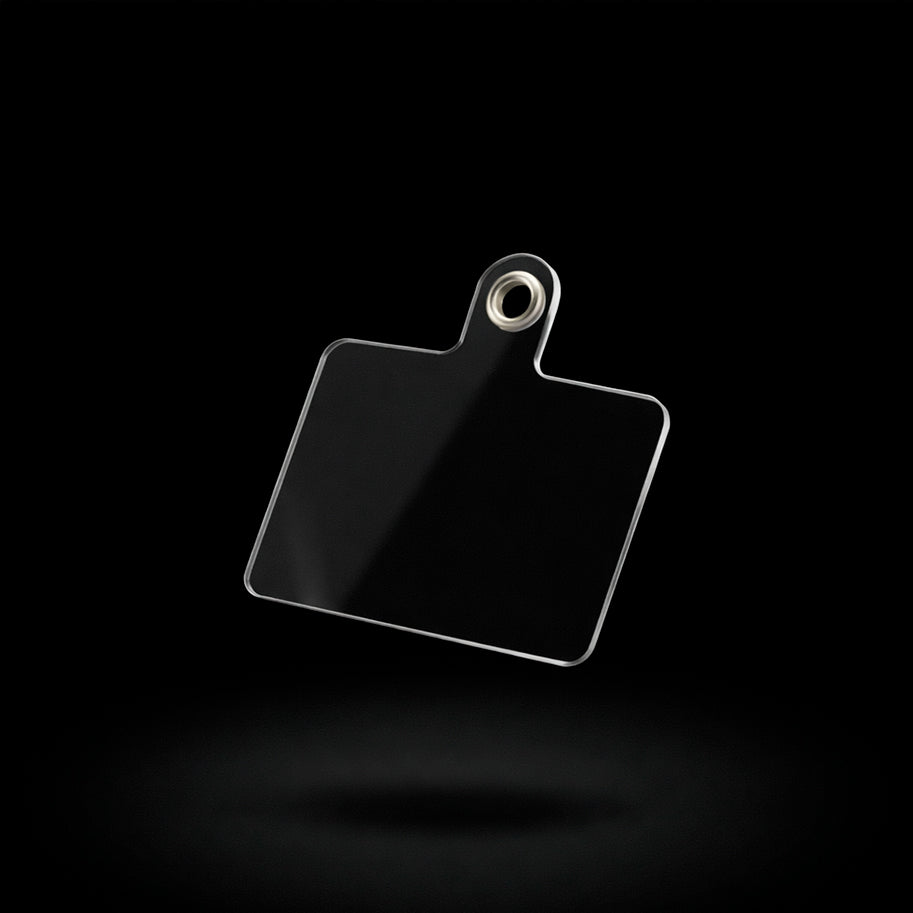 Clip Para Correa De Celular Plateado