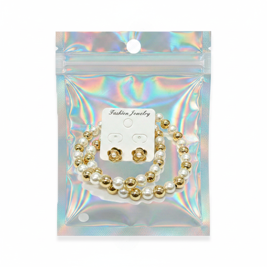 Kit Collar + Topos Dorado