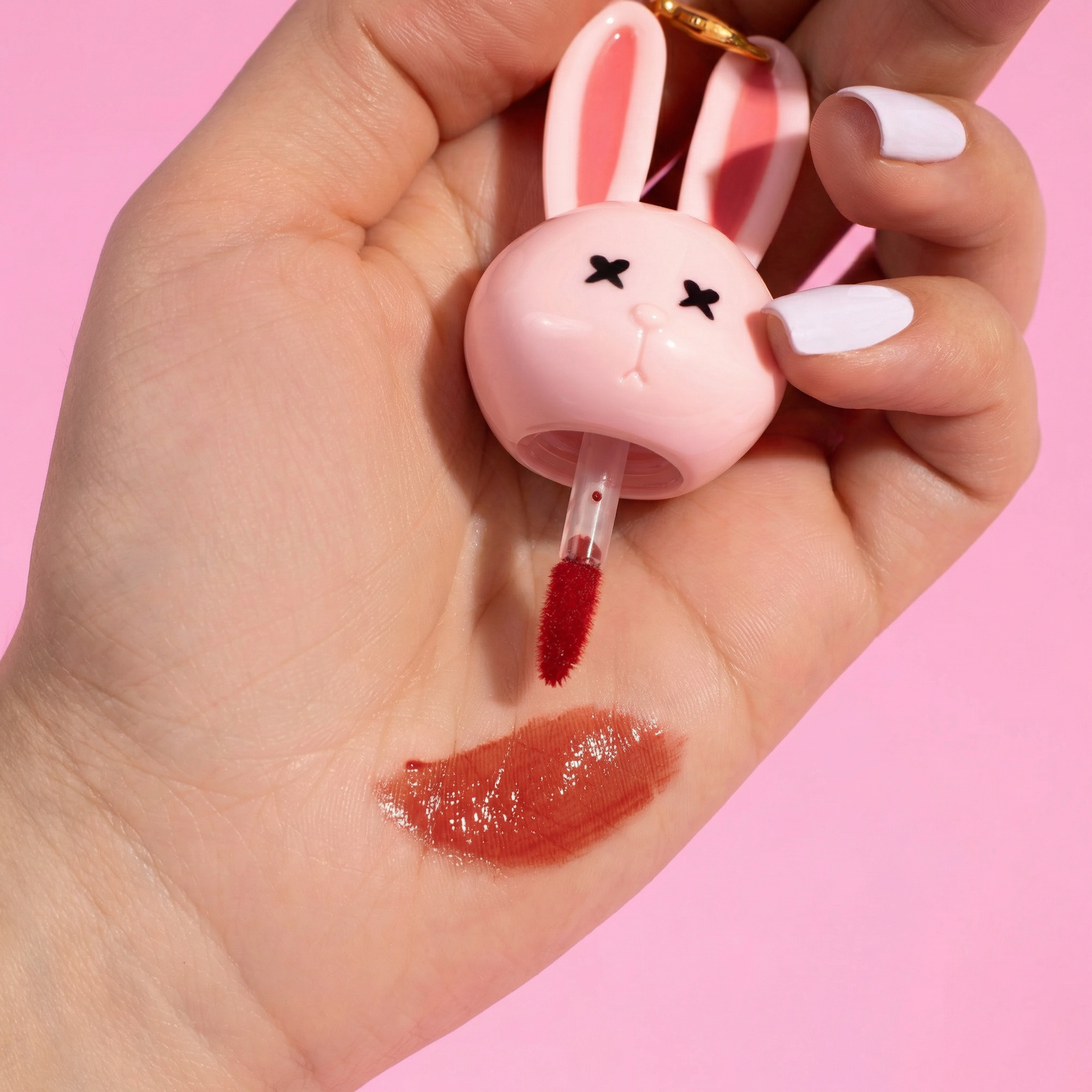 Lip Gloss Gege Bear (Conejito Llavero) #6