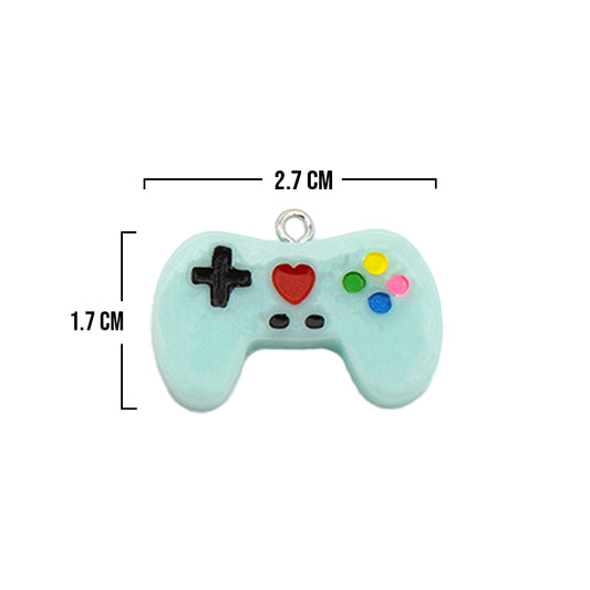 Dije Control Azul Acrílico