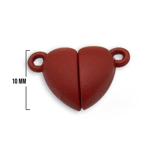 Imán Corazón Rojo / 10mm