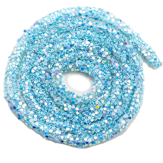 Cordon Escarchado #6 x 50 Cms / Azul / 03