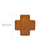 Cruz Pasador De Madera Café 10 x 10mm