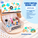 Kit Llaveros De Resina + Curso Virtual Gratis