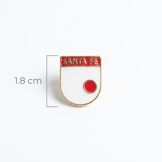 Dije Escudo Santa Fe Gold Filled