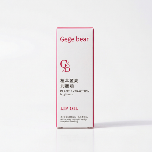 Lip Gloss Con Color - Aplicador Grueso Gege Bear (Naranja)