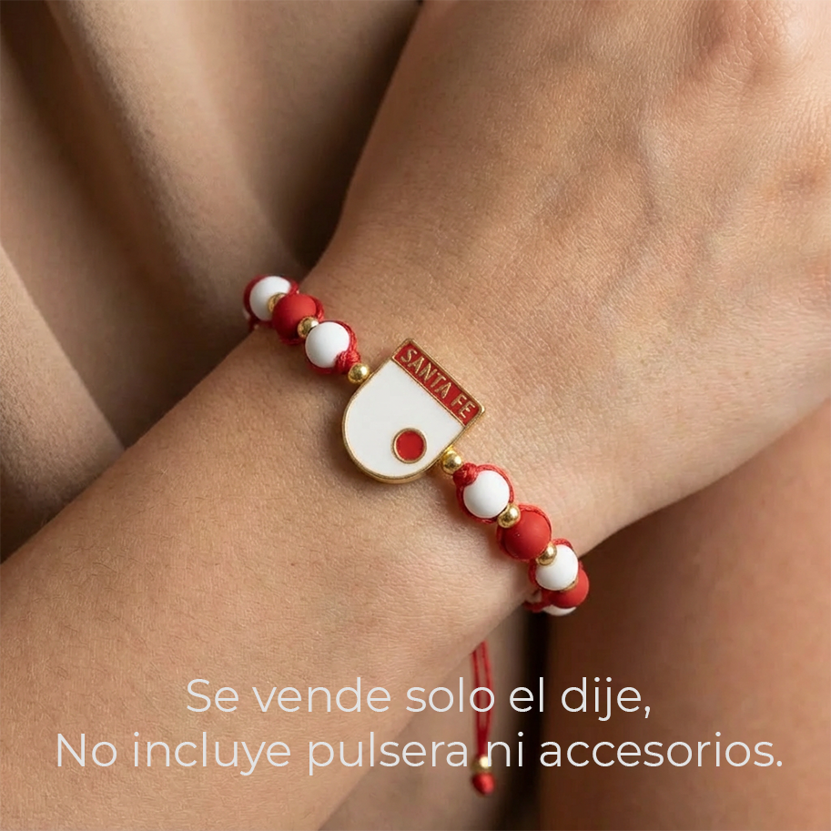 Dije Escudo Santa Fe Gold Filled