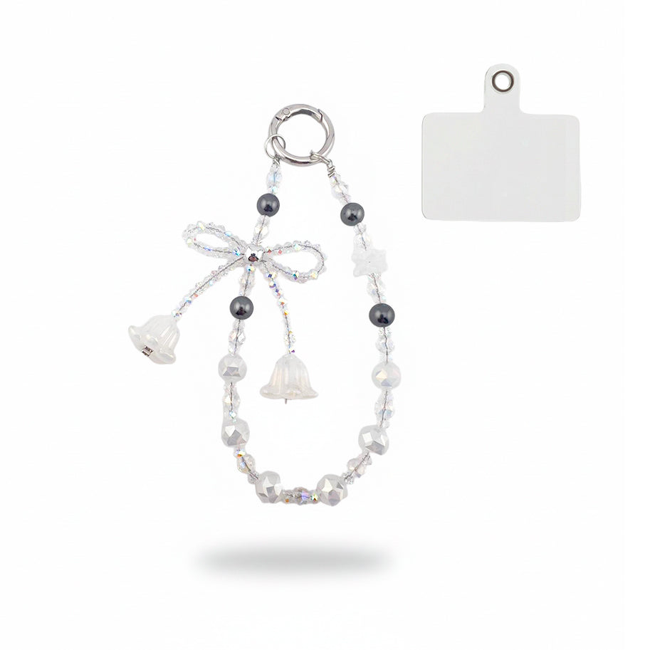 Llavero Flor Campana Blanca