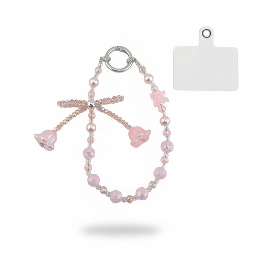 Llavero Flor Campana Rosada