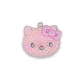 Dije Acrílico Hello Kitty Boreal Rosado