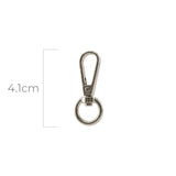 Herraje Mosquetón Multiusos Plateado